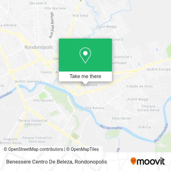 Benessere Centro De Beleza map