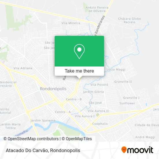 Atacado Do Carvão map