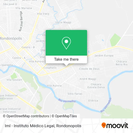 Iml - Instituto Médico Legal map