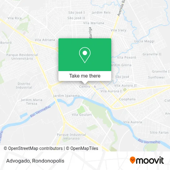 Advogado map