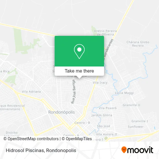 Hidrosol Piscinas map