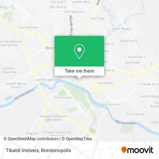 Tibaldi Imóveis map