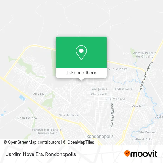 Jardim Nova Era map
