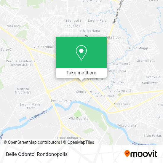 Belle Odonto map
