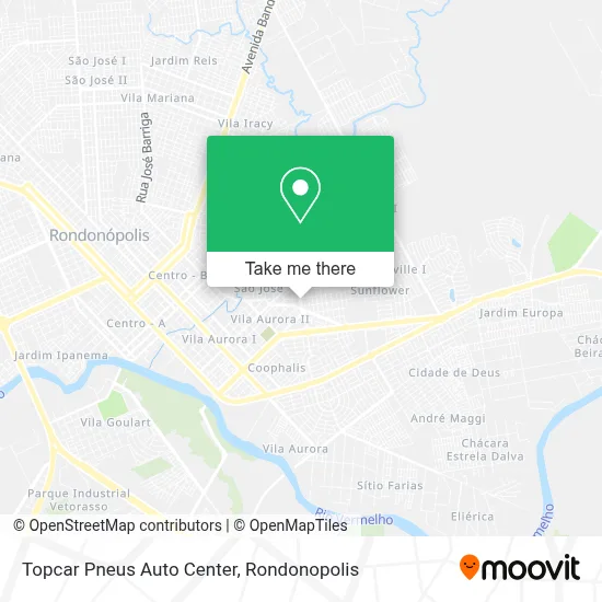 Topcar Pneus Auto Center map