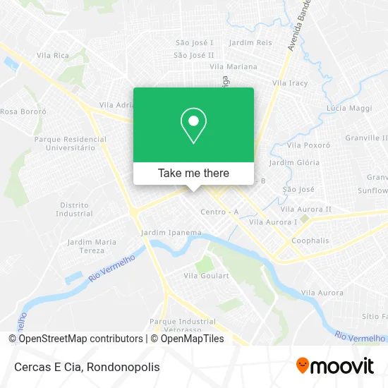 Cercas E Cia map