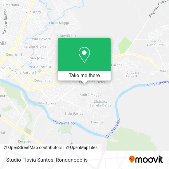 Studio Flavia Santos map