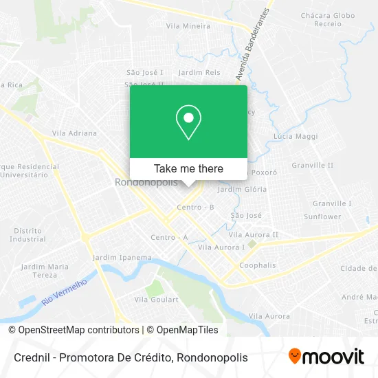 Crednil - Promotora De Crédito map