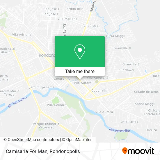 Camisaria For Man map