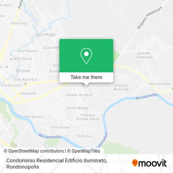 Condominio Residencial Edificio Iluminato map