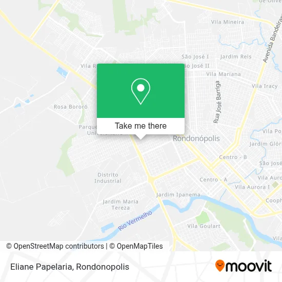 Eliane Papelaria map
