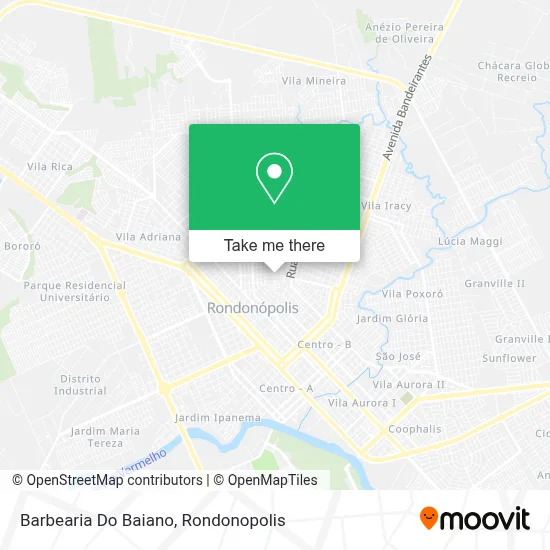 Barbearia Do Baiano map