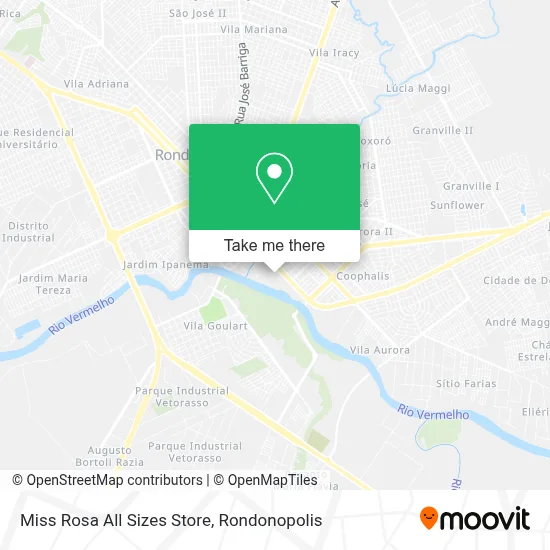 Miss Rosa All Sizes Store map