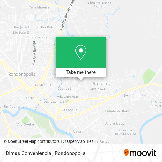 Dimas Conveniencia. map