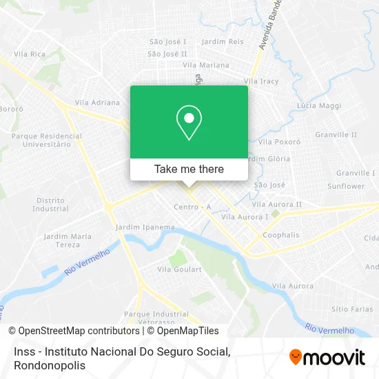 Inss - Instituto Nacional Do Seguro Social map