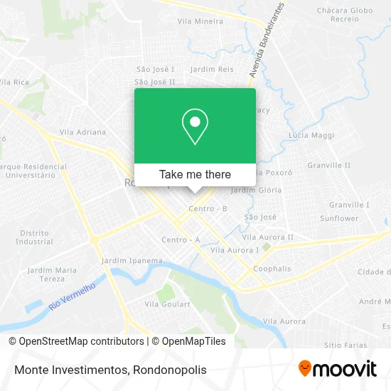 Monte Investimentos map