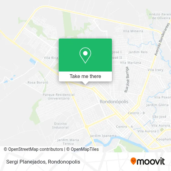 Sergi Planejados map