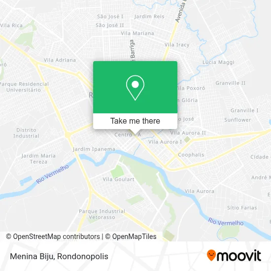 Menina Biju map