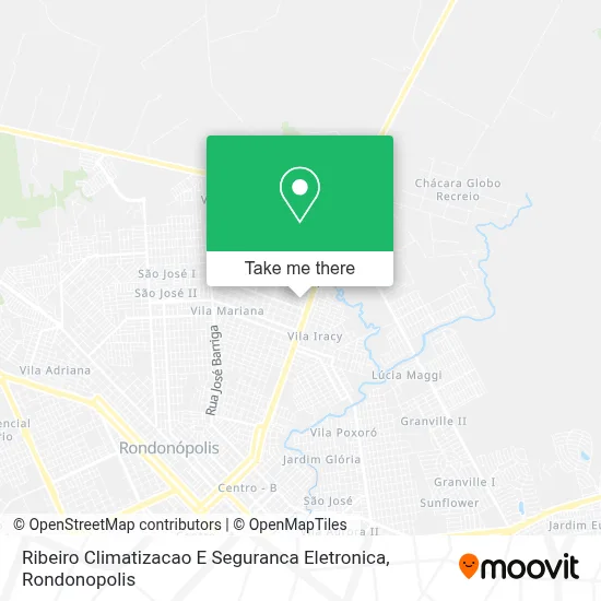 Ribeiro Climatizacao E Seguranca Eletronica map
