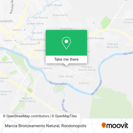 Marcia Bronzeamento Natural map