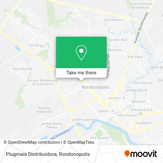 Plugmais Distribuidora map