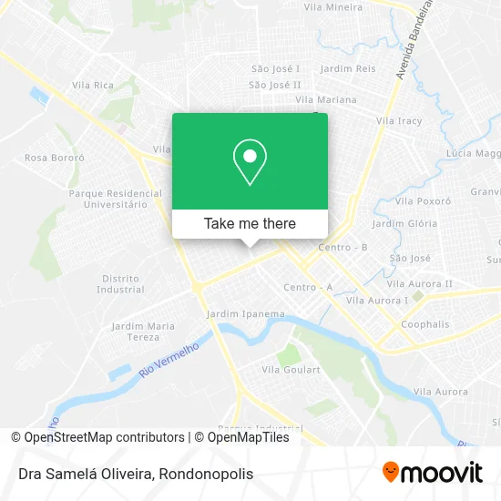 Dra Samelá Oliveira map