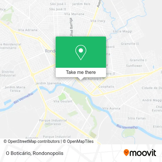 O Boticário map