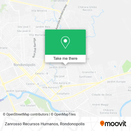 Zanrosso Recursos Humanos map
