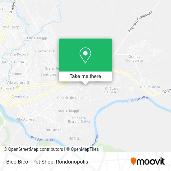 Bico Bico - Pet Shop map