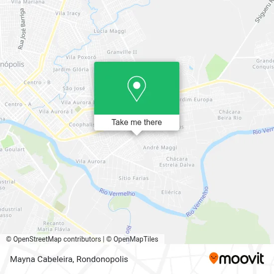 Mayna Cabeleira map