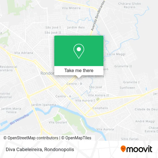 Diva Cabeleireira map