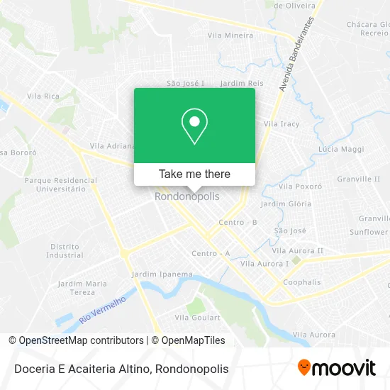 Doceria E Acaiteria Altino map