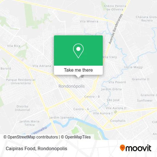Caipiras Food map