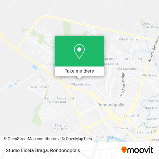 Studio Licéia Braga map
