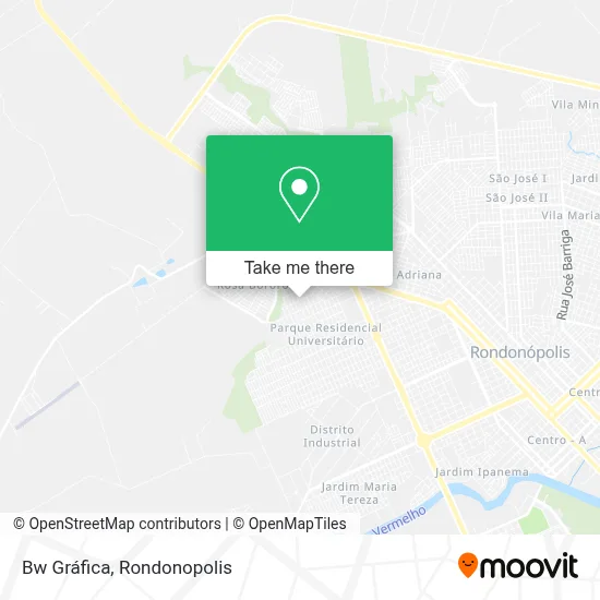 Bw Gráfica map