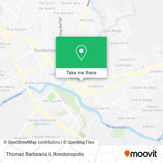 Thomaz Barbearia II map