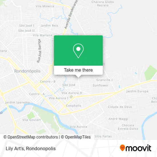 Lily Art's map