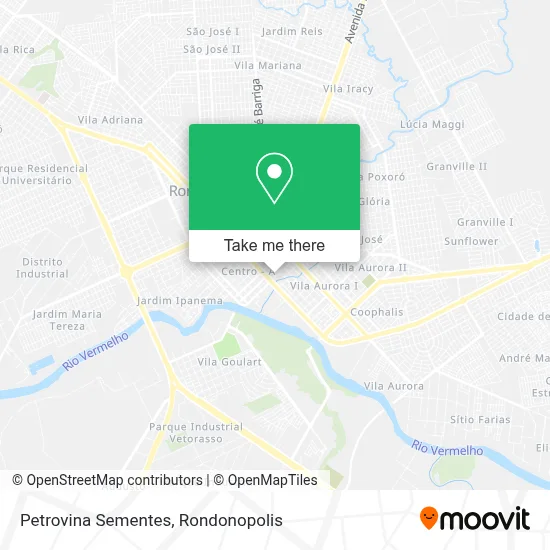 Petrovina Sementes map