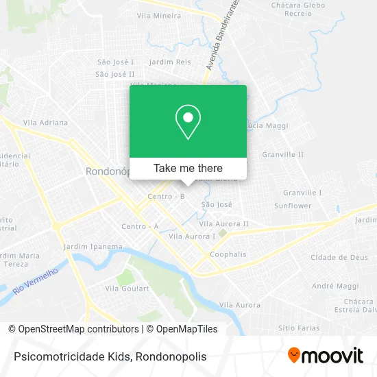 Psicomotricidade Kids map