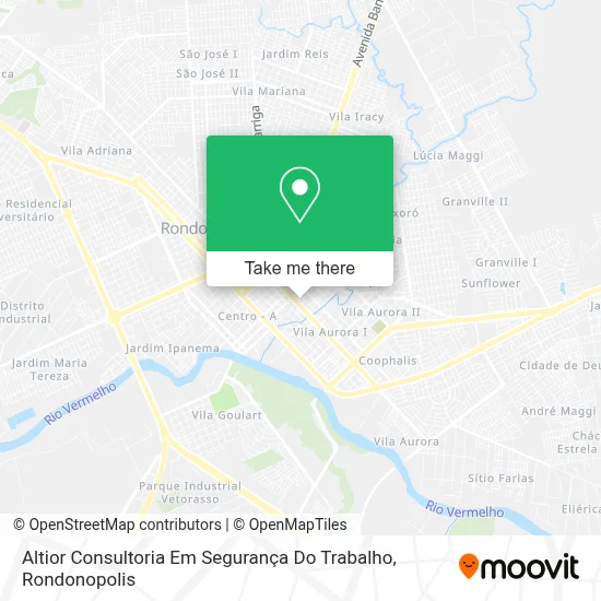 Altior Consultoria Em Segurança Do Trabalho map