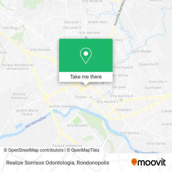 Realize Sorrisos Odontologia map
