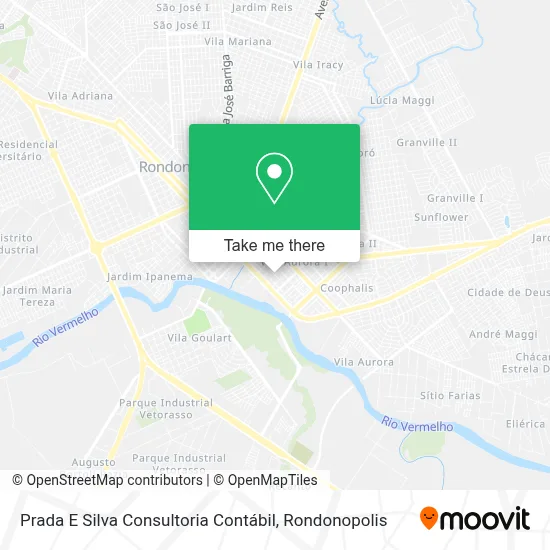 Prada E Silva Consultoria Contábil map