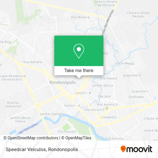 Speedcar Veículos map
