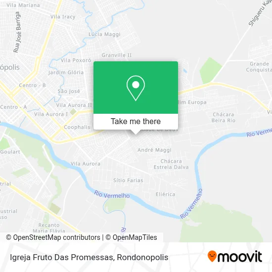 Igreja Fruto Das Promessas map
