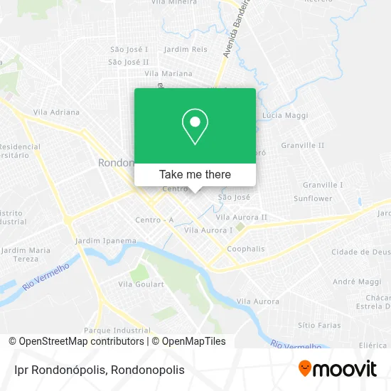 Ipr Rondonópolis map