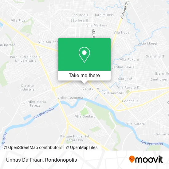 Unhas Da Fraan map