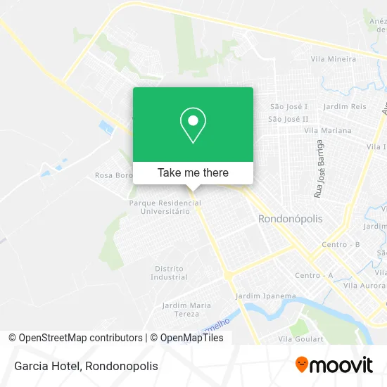 Garcia Hotel map