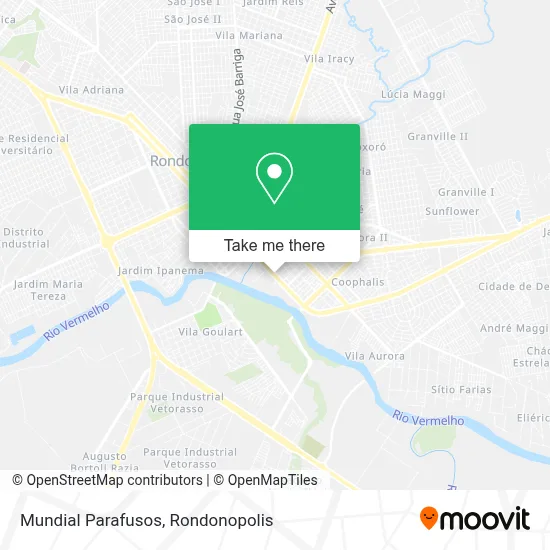 Mundial Parafusos map