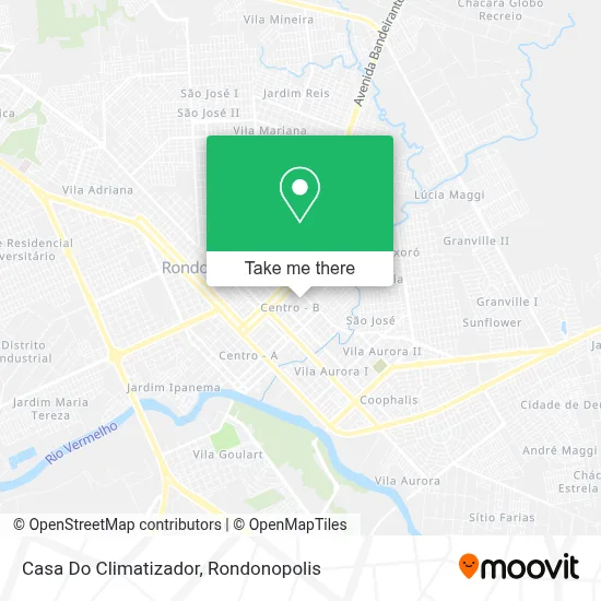 Casa Do Climatizador map