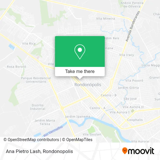 Ana Pietro Lash map